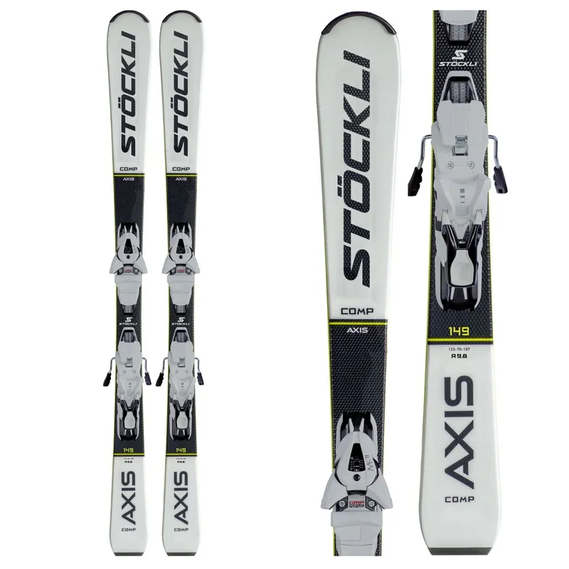 Stöckli Axis Comp + Salomon MC11 black matt/shine Výhodná Nabídka