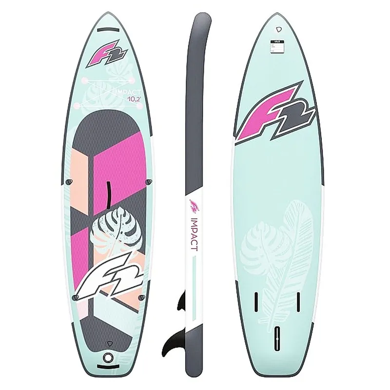 F2 paddleboard Impact 10‘2"x31,5"x6" Ověřený
