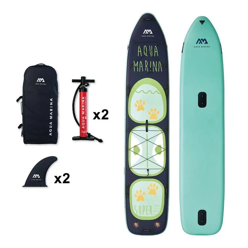 AQUA MARINA paddleboard Super Trip Tandem 14‘0‘‘x34‘‘x6‘‘ Akční Cena