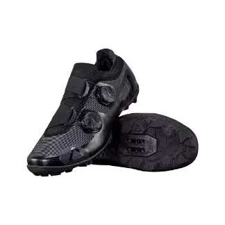 Finální Výprodej LEATT cyklistická obuv ProClip 8.0 Race , dámska , Black - Varianta US8.5 / UK7 / EU40.5 / 25.5cm