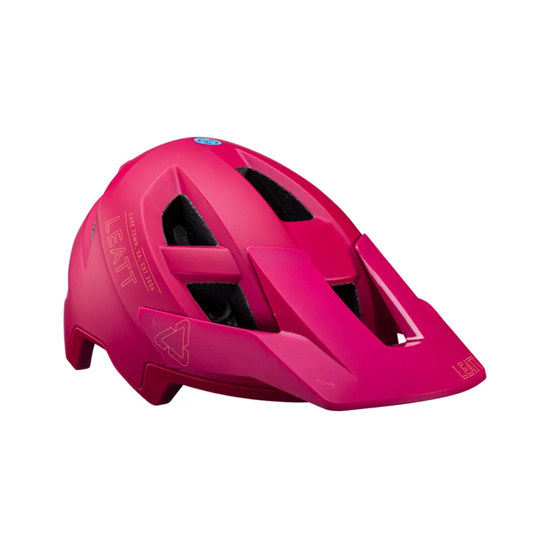 Leatt cyklistická přilba MTB AllMtn 2.0 V24, ruby - Varianta M 55-59cm Speciální Cena
