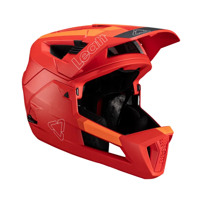 Nízká Cena Leatt cyklistická přilba MTB Enduro 4.0 V24, red - Varianta S 51-55cm