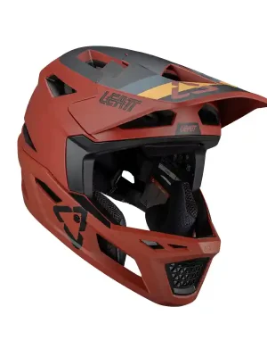 Omezená Nabídka Leatt cyklistická přilba MTB Gravity 4.0 V24 , Lava - Varianta L