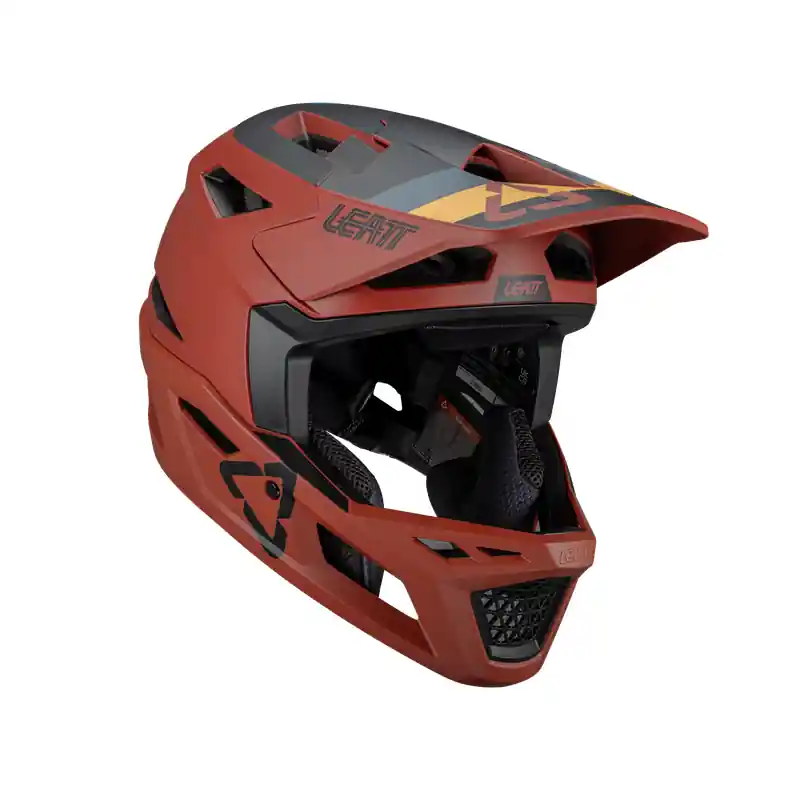 Leatt cyklistická přilba MTB Gravity 4.0 V24 , Lava - Varianta M Omezená Nabídka