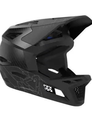 Dokud Zásoby Vydrží LEATT integrálna přilba MTB Gravity 6.0 Carbon , Stealth Black/Grey - Varianta M / 57-58cm