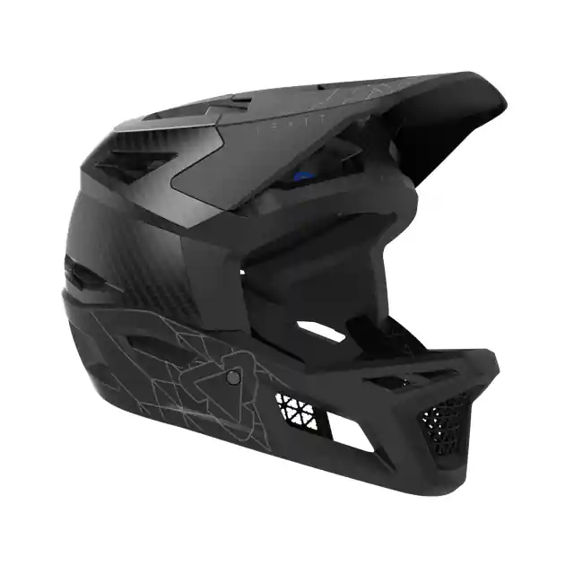 Cenová Bomba LEATT integrálna přilba MTB Gravity 6.0 Carbon , Stealth Black/Grey - Varianta L / 59-60cm