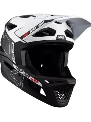 Kup Teď LEATT integrálna přilba MTB Gravity 6.0 Carbon , white - Varianta XL / 61-62cm