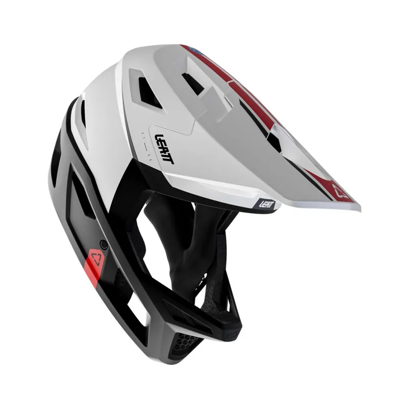 LEATT integrálna přilba MTB Gravity 4.0 , Black/White - Varianta S / 55-56cm Novinka