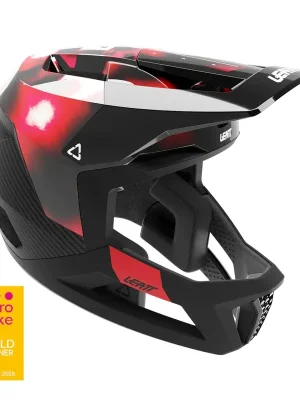 LEATT integrálna přilba MTB Gravity 5.0 , Red - Varianta S / 51-55cm Nová Kolekce