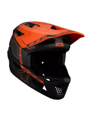 Koupit Online LEATT integrálna přilba MTB Gravity 6.0 Carbon , Glow - Varianta M / 57-58cm