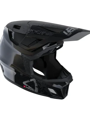 Sezónní Sleva LEATT integrálna přilba MTB Gravity 8.0 , Black - Varianta L / 59-60cm