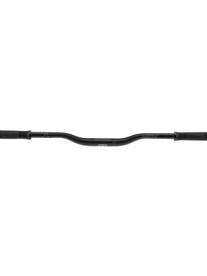 Vysoce Kvalitní LEATT MTB riadidlá + gripy Launch Control 6.0 Ø35mm , černá - Varianta Hi - 38/9˚/800mm
