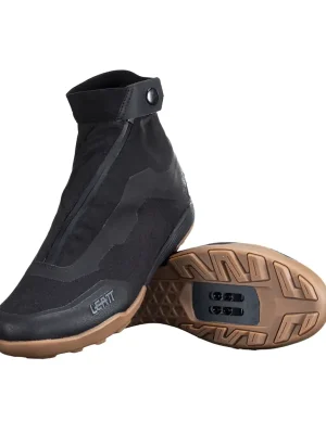 Sleva Leatt nepremokavá cyklo obuv HydraDri 7.0 Clip, pánska, black - Varianta 44,5
