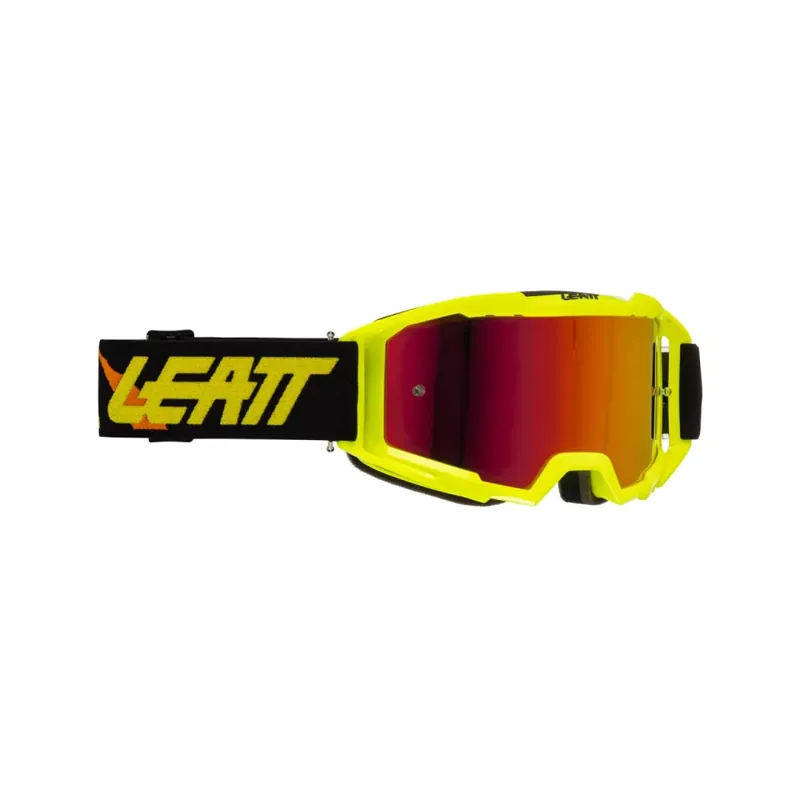 LEATT brýle Goggle Vizion 3.5 , 45 VLT - Varianta Iriz Lime Red Výprodej