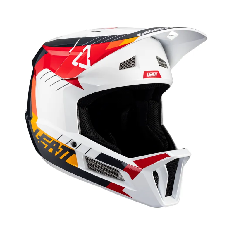 Leatt přilba MTB Gravity 2.0, White/Red - Varianta XL 61-62cm Časově Omezené