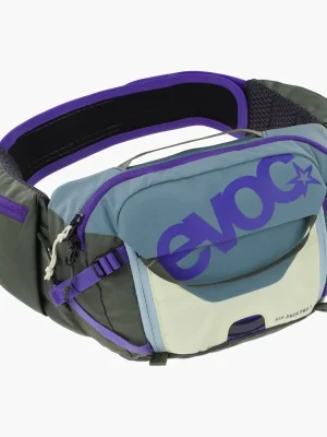 Ledvinka Evoc Hip Pack Pro 3 Hydration Blade 1,5l steel - violet - dark olive Akční Nabídka