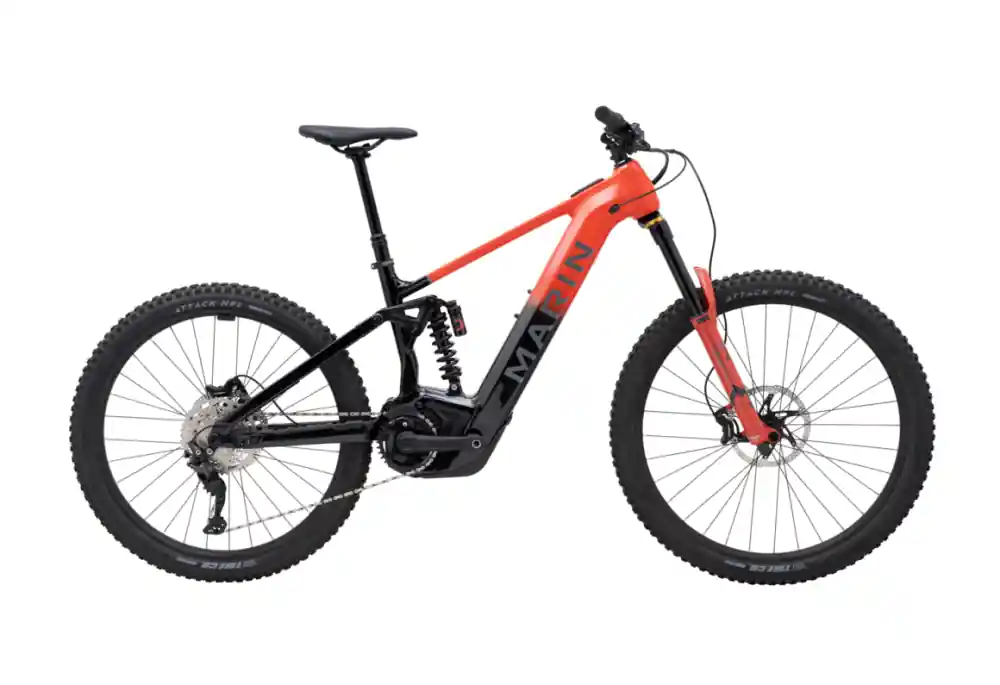 MARIN Alpine Trail E1 BOSCH CX červená/černá - Varianta L Zlevněný