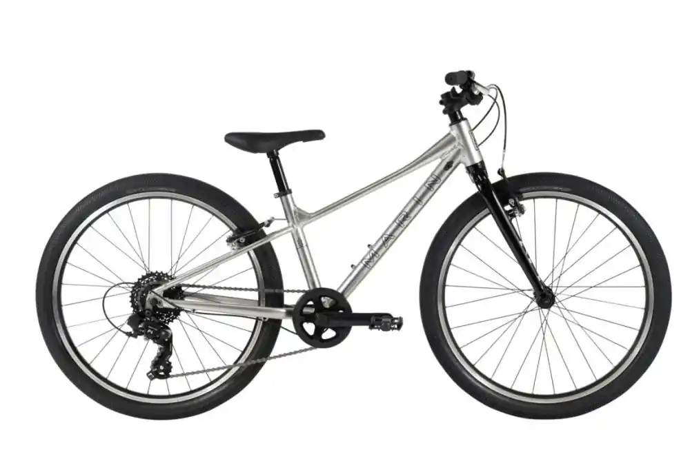MARIN Coast Trail 24" 8sp, strieborná/černá - Varianta 24" Cenový Hit