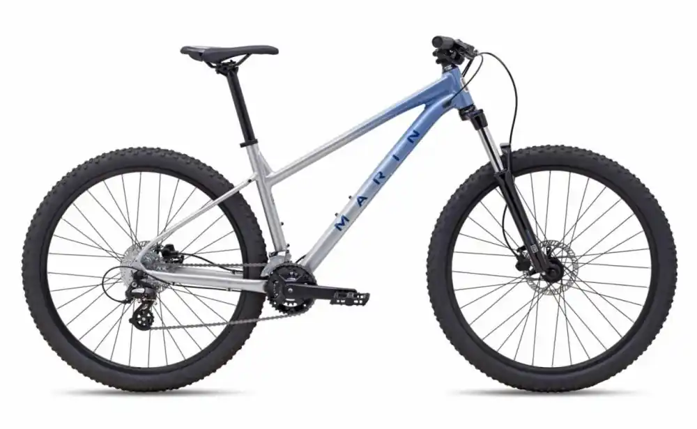 Must-Have MARIN Wildcat Trail 3 WFG strieborná/modrá - Varianta L